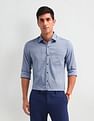 Arrow Slim Fit Dobby Printed Shirt