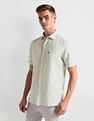 Arrow Sports Vertical Stripe Linen Shirt
