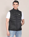 U.S. Polo Assn. High Neck Sleeveless Quilted Jacket