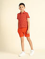 U.S. Polo Assn. Kids Boys Brand Appliqued Regular Fit Polo Shirt