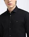 Tommy Hilfiger Poplin Solid Slim Fit Shirt
