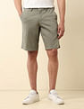 U.S. Polo Assn. Slim Fit Solid Chino Shorts