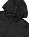 Flying Machine Solid Hooded Jacket