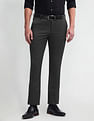 Arrow Geometric Patterned Tapered Fit Trousers