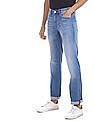 Calvin Klein Men Blue Slim Fit Stone Wash 37.5 Jeans