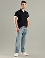 Tommy Hilfiger Solid Regular-Fit Cotton Polo T-Shirt