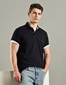 Tommy Hilfiger Solid Regular-Fit Cotton Polo T-Shirt