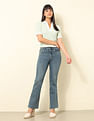 U.S. Polo Assn. Women High Rise Bootcut Jeans