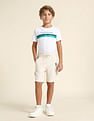 U.S. Polo Assn. Kids Boys Pure Cotton Regular Fit Shorts