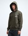 Flying Machine Hooded Relaxed Fit Sweatshirt
