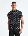 Flying Machine Floral Print Cotton Shirt