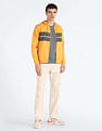 Flying Machine Hooded Zip Up Sweatshirt