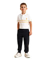 U.S. Polo Assn. Kids Boys Brand Embroidered Regular Fit Joggers