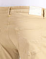 Flying Machine Mid Rise Slash Slim Tapered Jeans