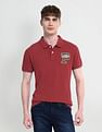 U.S. Polo Assn. Denim Co. Typography Regular Fit Polo Shirt