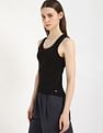 Tommy Hilfiger Slim-Fit Cotton U-Neck Top