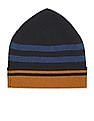U.S. Polo Assn. Striped Beanie Cap