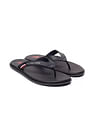 U.S. Polo Assn. Men Leather Wanor Flip Flops