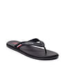 U.S. Polo Assn. Men Leather Wanor Flip Flops