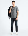 Flying Machine Slash Slim Tapered Fit Stone Wash Jeans