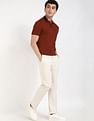 Tommy Hilfiger Solid Regular-Fit Cotton Polo Shirt