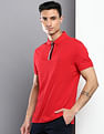 Tommy Hilfiger Organic Cotton Solid Polo Shirt