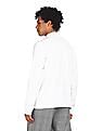 Calvin Klein Men White High Neck Solid T-Shirt