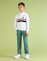 U.S. Polo Assn. Kids Boys Printed Regular Fit Sweater