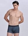 Calvin Klein Underwear Low Rise Printed Blue Trunks