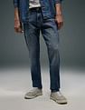 Flying Machine Slash Slim Tapered Fit Washed Jeans