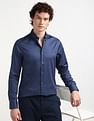 Tommy Hilfiger Solid Satin Slim Fit Shirt