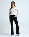 U.S. Polo Assn. Women High Rise Flare Fit Jeans
