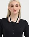 Tommy Hilfiger Slim Fit Solid Polo Shirt