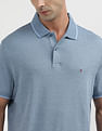 Tommy Hilfiger Two Tone Interlock Polo Shirt