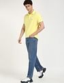Tommy Hilfiger Solid Regular-Fit Cotton Polo Shirt