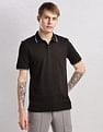 Calvin Klein Jeans Solid Slim Fit Cotton Polo Shirt