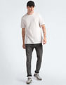 Calvin Klein Jeans Smooth Cotton Solid Crew Neck T-Shirt