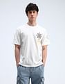 Flying Machine Relaxed Fit Printed T-Shirt