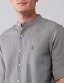 U.S. Polo Assn. Denim Co. Solid Regular Fit Poplin Shirt