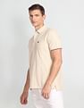 Arrow Sports Compact Cotton Solid Polo Shirt