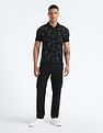 Flying Machine All Over Paisley Polo Shirt
