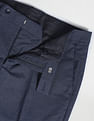 Arrow Patterned Weave Smart Flex Trousers