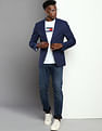 Tommy Hilfiger Yarn Dyed Dobby Blazer
