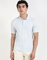 Calvin Klein Jeans Solid Slim Fit Cotton Polo Shirt