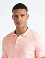 Flying Machine Cotton Floral Polo Shirt