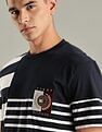 Tommy Hilfiger Striped Regular-Fit Cotton T-Shirt