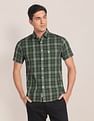 U.S. Polo Assn. Short Sleeve Tartan Check Shirt