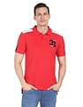AD by Arvind Colour Block Sporty Polo Shirt