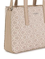 Calvin Klein Monogram Jacquard Tote Bag
