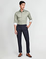 Arrow Floral Print Pure Cotton Formal Shirt